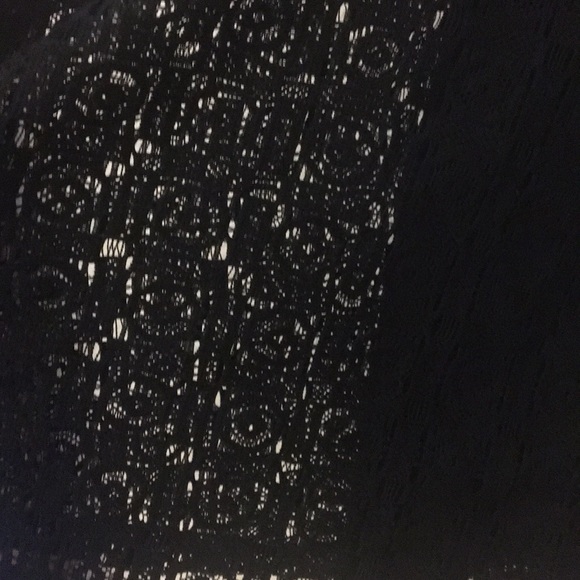 Kids Black Floral Formal Dress - Picture 3 of 6